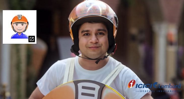 How ICICI Lombard plans to drive the Motorbike Helmet emoji campaign