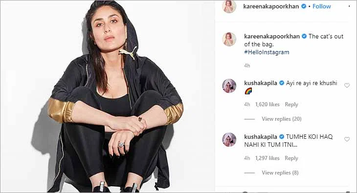 Kareena Kapoor Khan Makes Her Instagram Debut Exchange4media