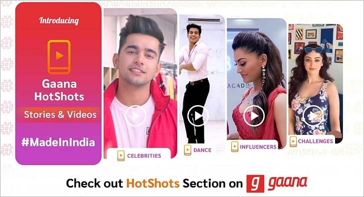 Gaana unveils social video platform HotShots