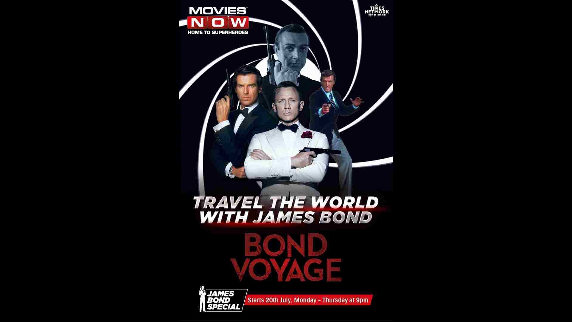 Movies Now curates exclusive line up of James Bond movies