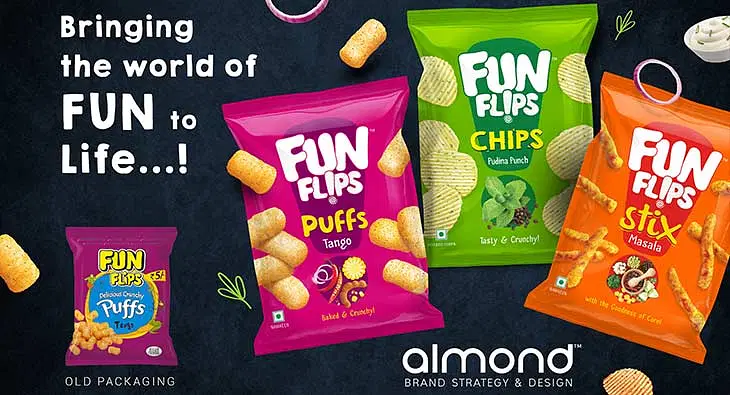 Snacks Brand Funflips Launches New Brand Identity Exchange4media Snacks Brand Funflips Launches New Brand Identity Exchange4media