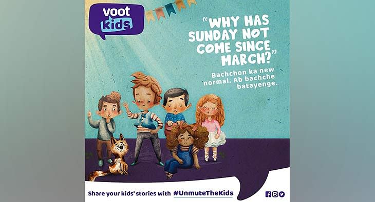 Voot Kids urges children to 'unmute' themselves in new campaign -  Exchange4media