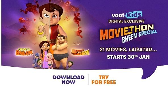 VOOT Kids launches Bheem special 21-movie marathon - Exchange4media