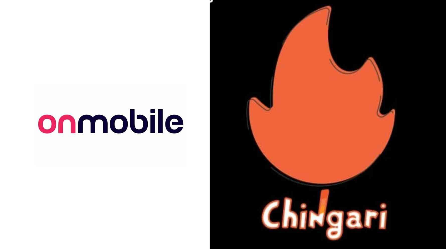 Image of Chingari App Logo On Mobile Screen With Banned Tiktok Application  Logo In The Background And A Finger About To Touch-SA091948-Picxy