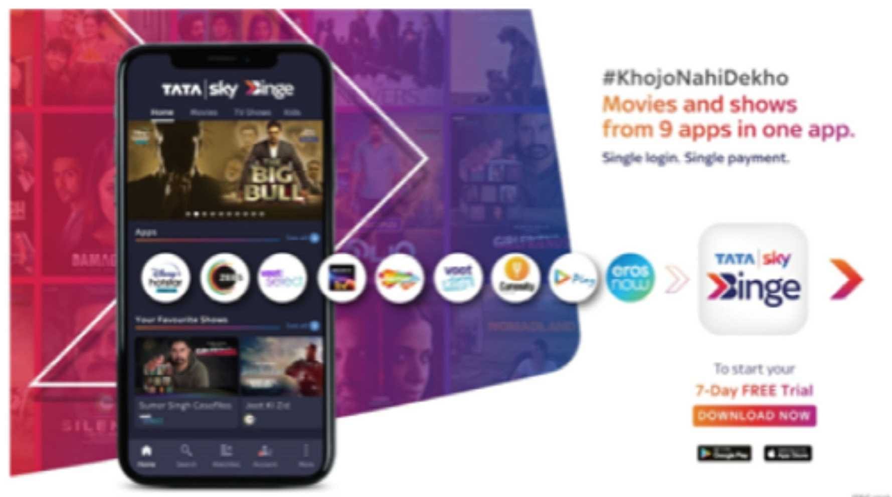 Tata sky discount live tv login