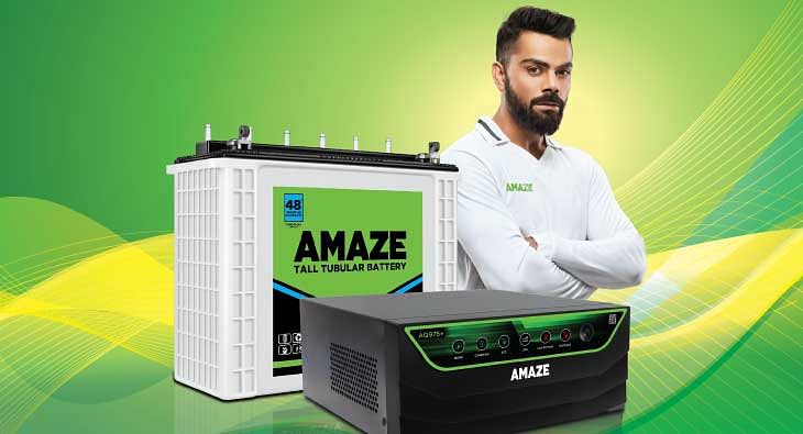 Buy Amaze 2054TT 150Ah Tall Tubular Battery (36M+18M) online at wholesale  price in India | LockTheDeal