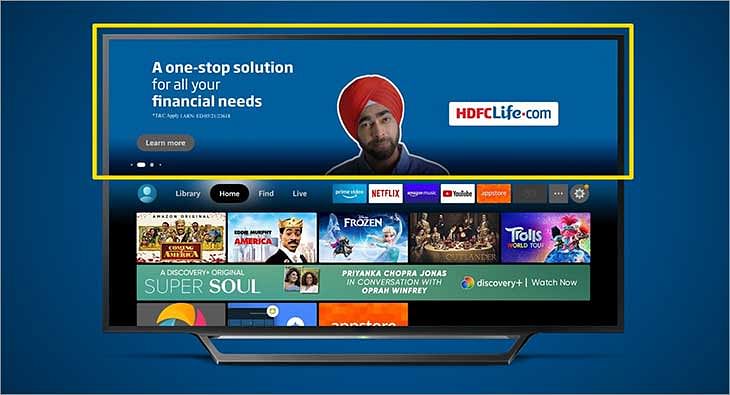 How HDFC Life Insurance leveraged  Fire TV to drive innovative  connected TV viewing