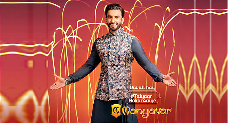 Ranveer Singh turns into a wedding photographer for Manyavar's