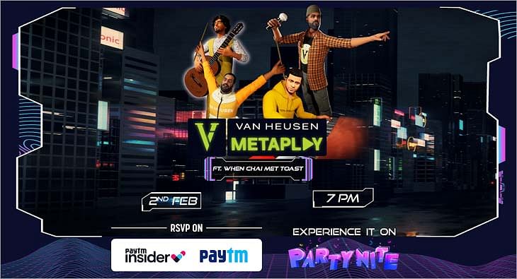 Van Heusen to hold musical concert on PartyNite Metaverse