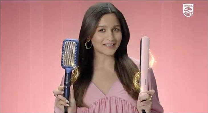 Philips hair straightener 2024 alia bhatt price