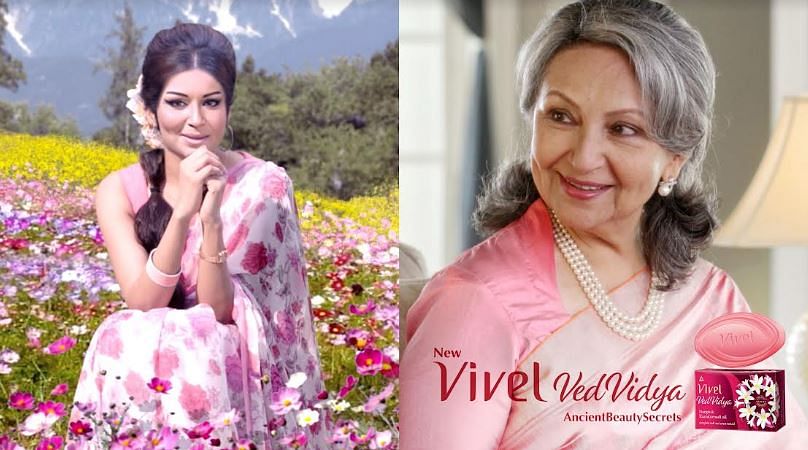 Actress Sarmila Xxx Videos - Sharmila Tagore goes back in time to share her beauty secret in new Vivel  VedVidya ad