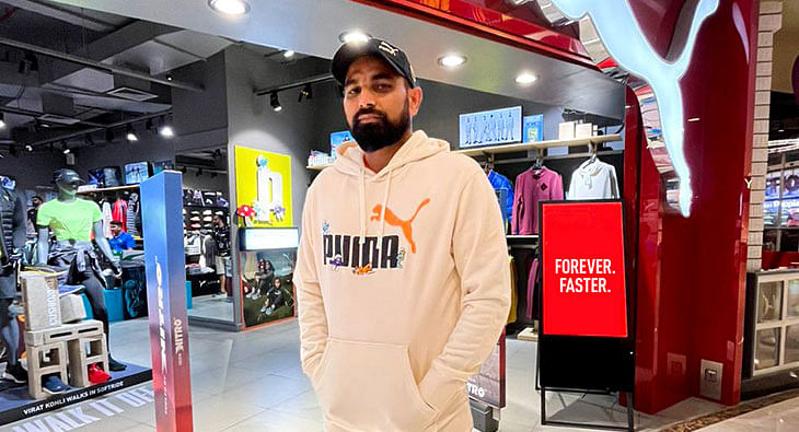 Puma India onboards Mohammed Shami as brand ambassador