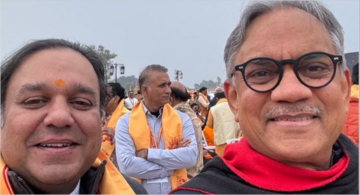 Punit Goenka at Ayodhya Ram Mandir?blur=25