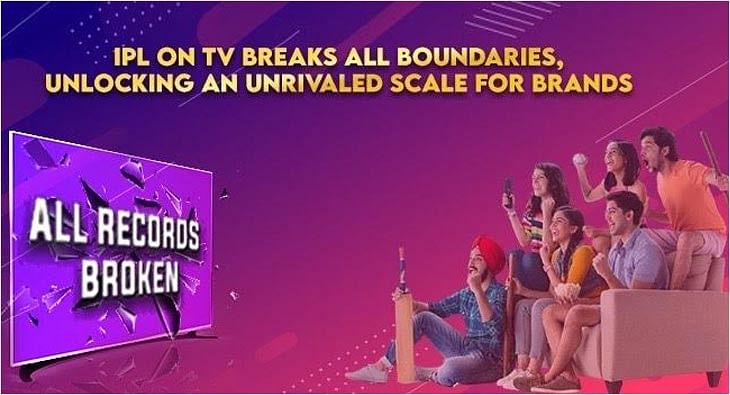 IPL on TV breaks all boundaries, unlocking an unrivaled scale for brands