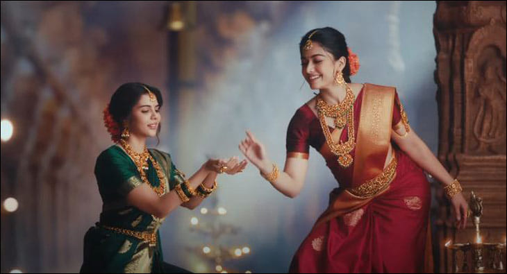 Rashmika Mandanna Kalyani Priyadarshan kalyan jewellers?blur=25