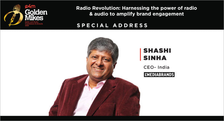 Shashi Sinha e4m Golden Mikes Radio & Audio Conference & Awards 2024?blur=25