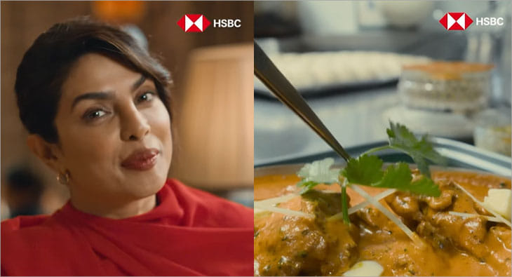 priyanka chopra HSBC