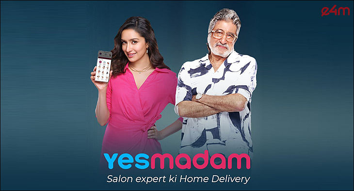 YesMadam’s New Campaign with Shraddha & Shakti Kapoor