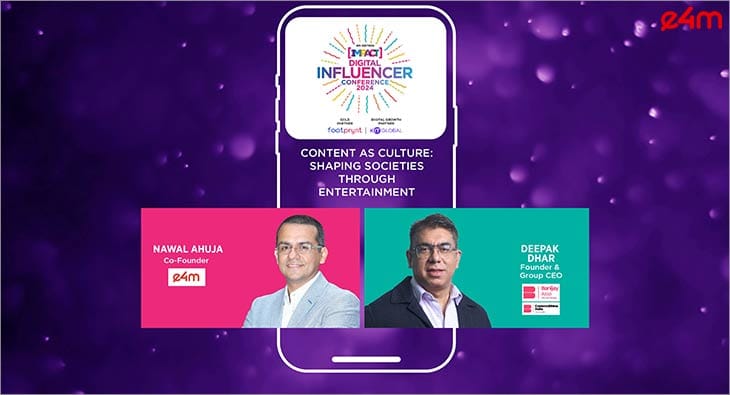 e4m Impact Digital Influencer Conference 2024 Deepak Dhar?blur=25