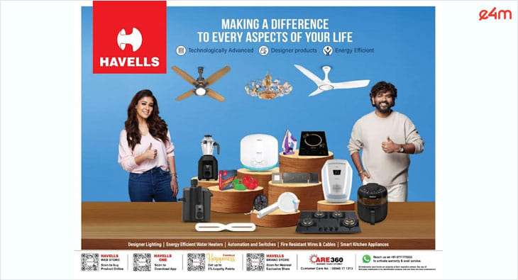 Havells India Nayanthara, Vignesh Shivan?blur=25