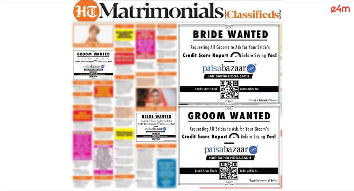 Paisabazaar, matrimonial section?blur=25