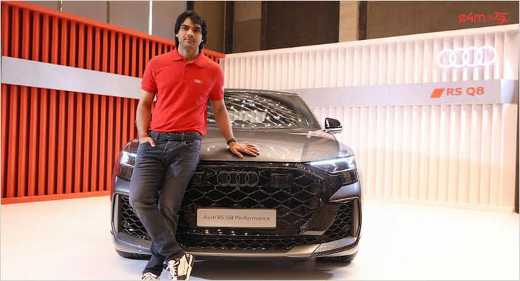 Neeraj Chopra, Audi India