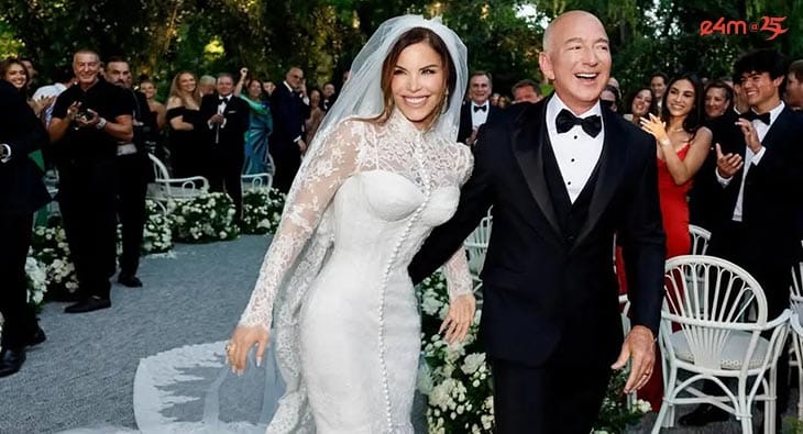 Jeff Bezos and Lauren Sanchez Wedding