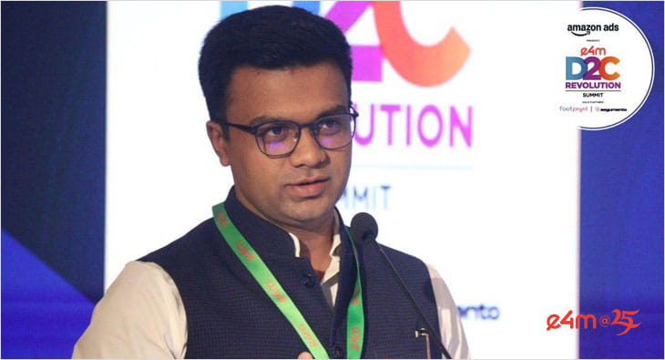 Shubham Garg at e4m D2C Revolution Summit 2025?blur=25