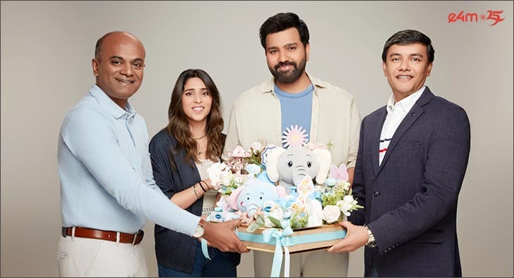 Rohit Sharma and Ritika Sajdeh x Cetaphil Baby?blur=25