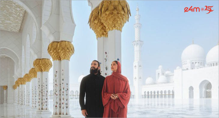 Ranveer Singh-Deepika Padukone in Visit Abu Dhabi Campaign?blur=25