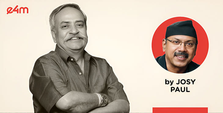 Josy Paul honours Piyush Pandey?blur=25