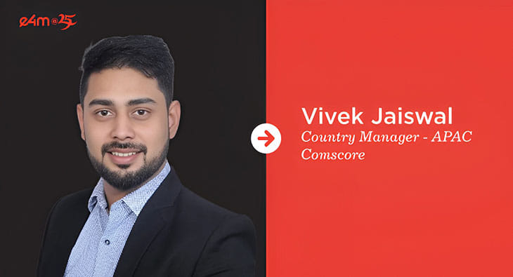 Vivek Jaiswal Elevated to Country Manager, APAC at Comscore?blur=25