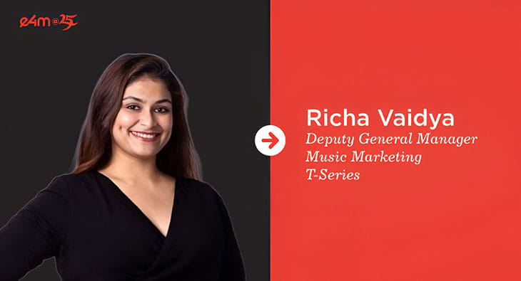 Richa Vaidya joins T-Series as Deputy General Manager – Music Marketing?blur=25
