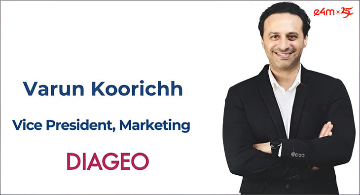 Diageo India appoints Varun Koorichh as VP Marketing Premium and Luxury?blur=25