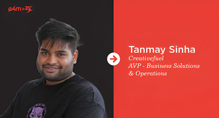 Creativefuel appoints Tanmay Sinha from WLDD as AVP operations?blur=25