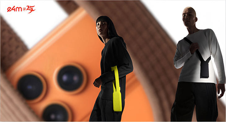 Apple × ISSEY MIYAKE iPhone Pocket – luxury wearable phone pouch?blur=25