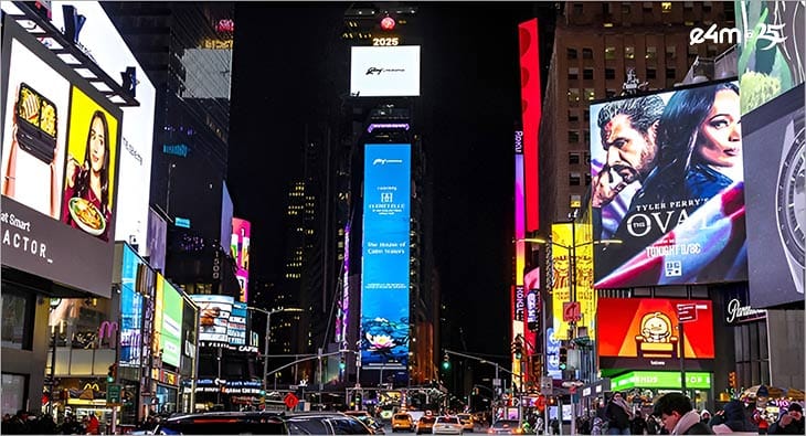 New York's Times Square is turning desi?blur=25