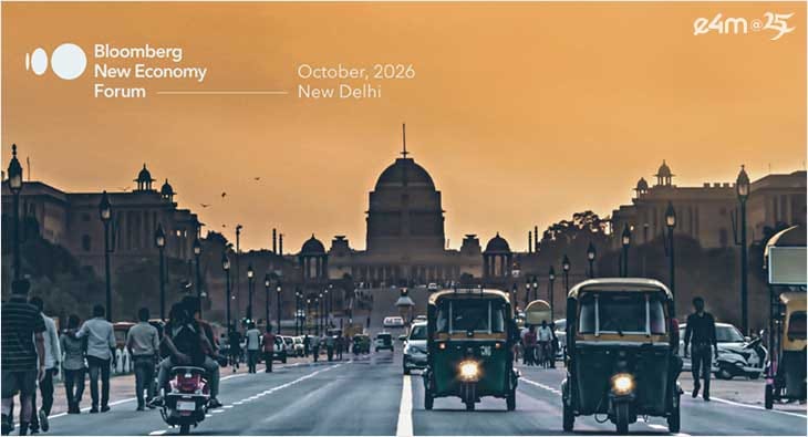 PM Modi to speak at Bloomberg New Economy Forum 2026
