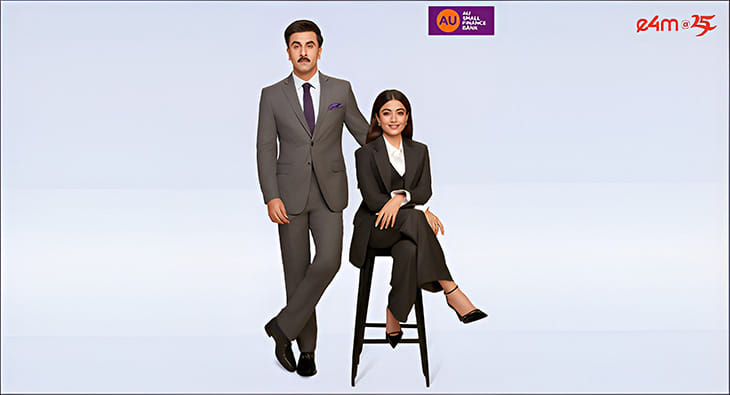 AU Small Finance Bank, Ranbir Kapoor, Rashmika Mandanna?blur=25