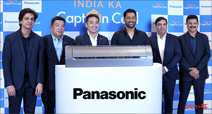 Panasonic Life Solutions India onboards MS Dhoni as brand ambassador?blur=25