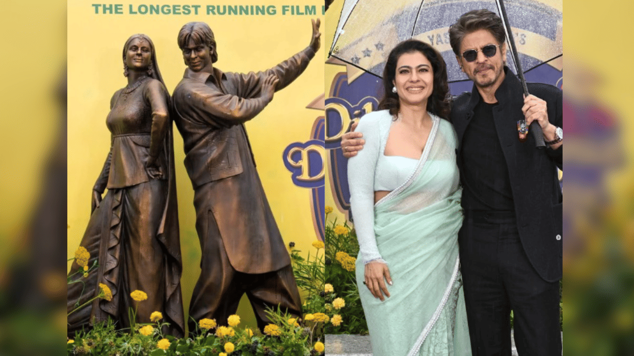 Shah Rukh Khan, Kajol, DDLJ?blur=25