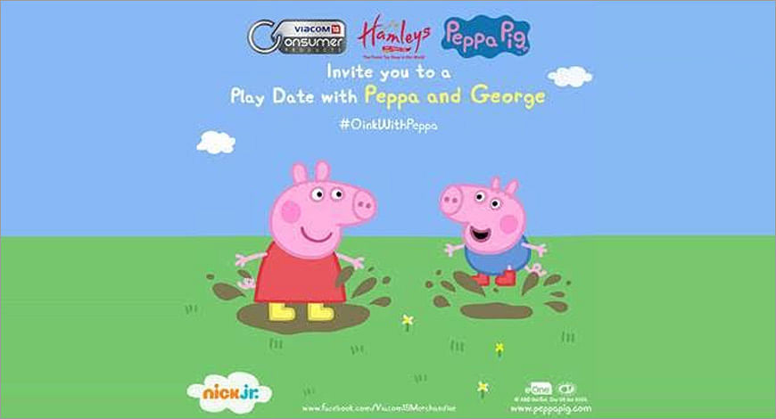 Viacom18 Consumer Products welcomes animated stars, Peppa Pig and George -  Exchange4media