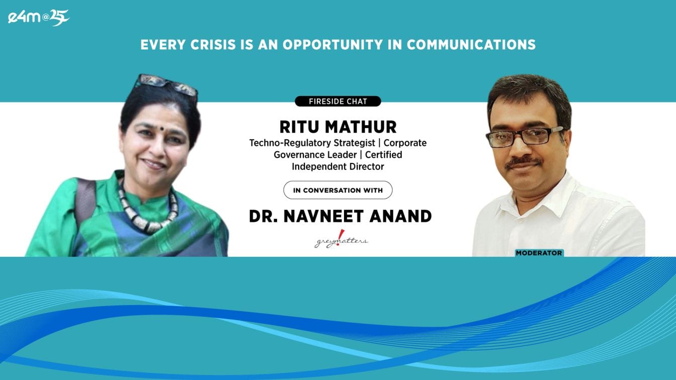 e4m PR & Corp Comm Summit - Every Crisis is an Opportunity in Communications?blur=25