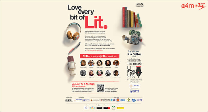 The Hindu Lit For Life 2026 returns to Chennai on January 17 & 18?blur=25