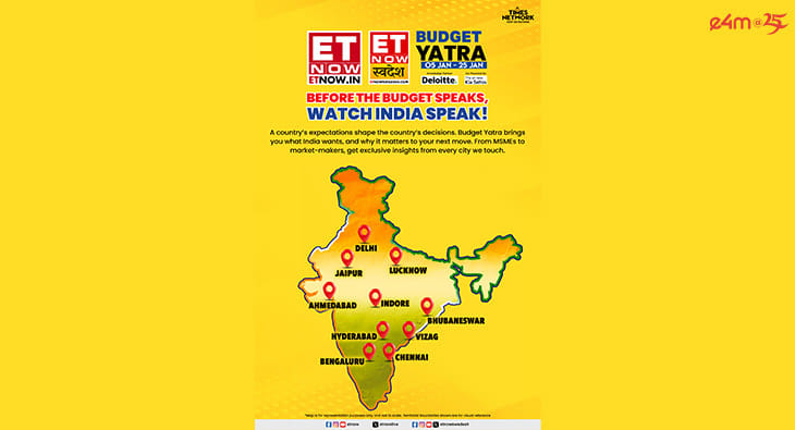ET NOW & ET NOW Swadesh launch Budget Yatra 2026?blur=25