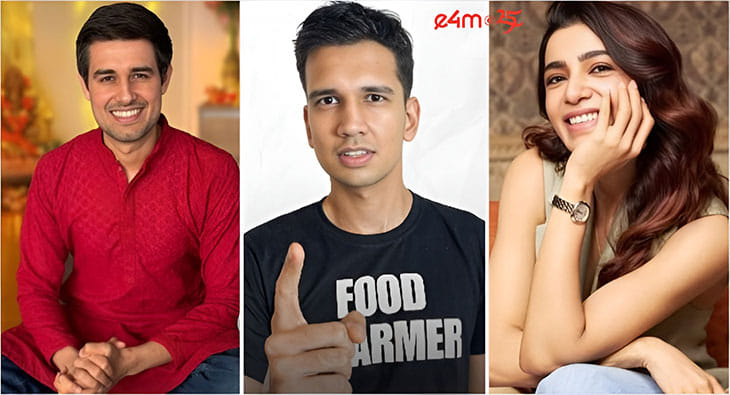 Dhruv Rathee, Revant Himatsingka, Samantha Ruth Prabhu?blur=25