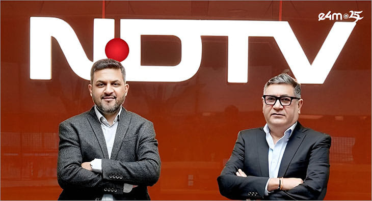 NDTV appoints Akhil Bhalla and Sanjeev Kumar Choudhary to lead Connected TV strategy?blur=25
