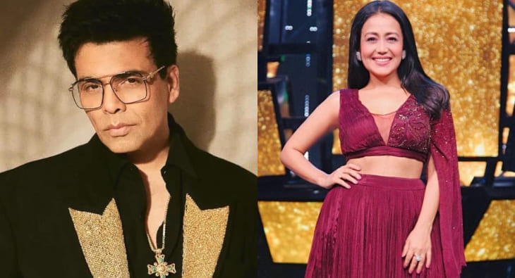 Karan Johar, Neha Kakkar?blur=25