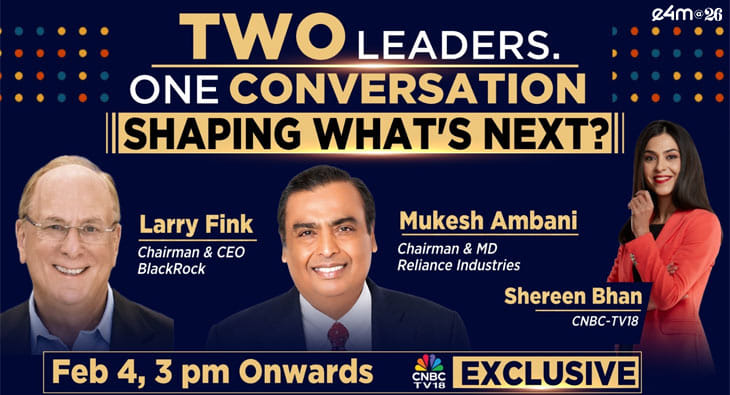 Mukesh Ambani, BlackRock, Larry Fink, CNBC TV18?blur=25