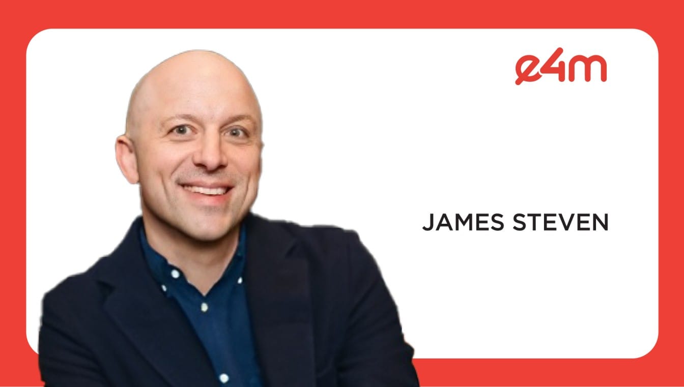 James Steven as EVP & Chief communications officer?blur=25